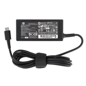 Адаптери живлення Адаптеры питания ^/--/^ Блок питания для ноутбука HP TYPE-C 45 /--/ W, black (без кабеля!) ^_^^^ Блок живлення для ноутбука HP USB-C 45 /--/ W (15 /--/ V/3 /--/ A, 12 /--/ V/3 /--/ A, 5 /--/ V/2 /--/ A), USB /--/ 3.1/Type-C/USB-C, black (без кабею - фото фото фото