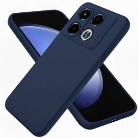 Чохли, бампера Чехлы, бампера ^/--/^ Чохол Fiji Full Soft Premium для Infinix Note 40 (X /--/ 6853) протиударний бампер з мікрофіброю Dark Blue ^_^^^ Чехол Fiji Full Soft Premium для Infinix Note 40 (X /--/ 6853) противоударный бампер с микрофиброй Dark Blue - фото фото фото