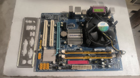 Материнські плати Материнские платы ^/--/^ Комплект материнка Gigabyte GA-G /--/ 31 /--/ M-S /--/ 2 /--/ L+E /--/ 7400+4 /--/ Gb - фото фото фото