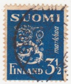 Скандинавія Скандинавия ^/--/^ Финляндия 1936 г.№  205 гашеная ^_^^^ Фінляндія 1936 р. No 205 гашена - фото фото фото