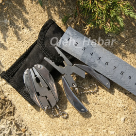 Ножі, мультітули Ножи, мультитулы ^/--/^ Міні мультитул-брелок з плоскогубцями, 6 в 1  (1135) ^_^^^ Мини мультитул с плоскогубцами (1135) - фото фото фото