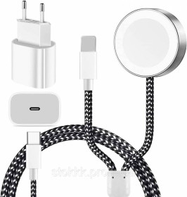 Розумні годинники (Smart watch) Умные часы (Smart watch) ^/--/^ Зарядное устройство для часов и телефона 2 в 1 apple watch и iphone ^_^^^ Зарядний пристрій для годинників і телефону 2 в 1 apple watch і iphone - фото фото фото