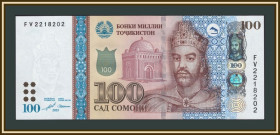Таджикистан Таджикистан ^/--/^ Таджикистан 100 сомони 2025 P-28  (28 /--/ c) UNC ^_^^^ Таджикистан 100 сомоні 2025 P-28 (28 /--/ c) UNC - фото фото фото