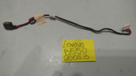 Шлейфи Шлейфы ^/--/^ Lenovo b /--/ 550 20053 шлейф с разъёмом питания оригинал ^_^^^ Lenovo b /--/ 550 20053 шлейф з роз'ємом живлення оригінал - фото фото фото