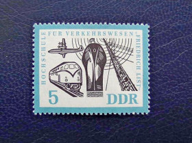 НДР, ФРН ГДР, ФРГ ^/--/^ Поштова марка Німеччина НДР &amp;quot; Транспорт &amp;quot; 1962 рік ** ^_^^^ Почтовая марка Германия ГДР &amp;quot; Транспорт &amp;quot; 1962 год ** - фото фото фото