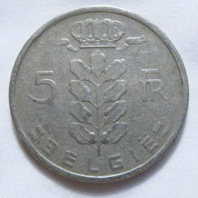 Бельгія Бельгия ^/--/^ Бельгія 5 франків 1949 року BELGIË #6 /--/ П /--/ 1691 ^_^^^ Бельгия 5 франков 1949 года BELGIË #6 /--/ П /--/ 1691 - фото фото фото