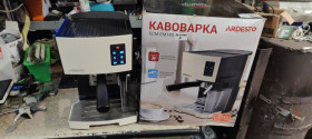 Кавоварки, кавові машини, кавомолки Кофеварки, кофемашины, кофемолки ^/--/^ Кофеварка Ardesto ECM-EM /--/ 14 /--/ S № 24110401 ^_^^^ Кафеварка Ardesto ECM-EM /--/ 14 /--/ S No 24110401 - фото фото фото