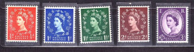 Великобританія Великобритания ^/--/^ Великобритания 1957 - 1958 г MNH - HM QE-II -  стандарт  - ^_^^^ Великобританія 1957 - 1958 р MNH - HM QE-II - стандарт - - фото фото фото