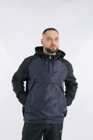 Куртки Куртки ^/--/^ Анорак мужской &amp;quot;House&amp;quot; Nike черно-серый ^_^^^ Анорак чоловічий &amp;quot;House &amp;quot; Nike чорно-сірий - фото фото фото