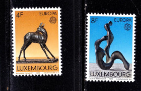 Малі Держави Європи Малые Государства Европы ^/--/^ Люксембург  1974 г  MNH -  EUROPA CEPT - искусство ^_^^^ Люксембург 1974 MNH - EUROPA CEPT - мистецтво - фото фото фото