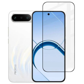 Чохли, бампера Чехлы, бампера ^/--/^ Захисне скло Fiji Premium для Realme 16 5 /--/ G (RMX /--/ 5171) повне проклеювання Anti-Static чорний ^_^^^ Защитное стекло Fiji Premium для Realme 16 5 /--/ G (RMX /--/ 5171) полное проклеивание Anti-Static черный - фото фото фото
