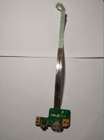Інші комплектуючі Другие комплектующие ^/--/^ Плата USB + Audio для  ноутбука Asus E /--/ 502 E /--/ 502 /--/ S E /--/ 502 /--/ M ^_^^^ Плата USB + Audio для ноутбука Asus E /--/ 502 E /--/ 502 /--/ S E /--/ 502 /--/ M - фото фото фото