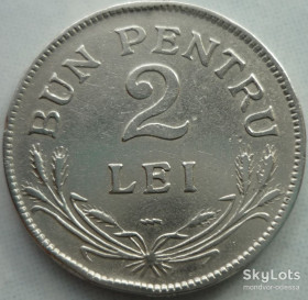 Румунія Румыния ^/--/^ Румыния 2 лея 1924  11/03 /--/ р /--/ 20 ^_^^^ Румунія 2 лея 1924 11/03 /--/ р /--/ 20 - фото фото фото