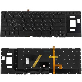 Клавіатури Клавиатуры ^/--/^ Клавиатура для ноутбука ASUS (GX /--/ 531 series) rus, black, без фрейма, подсветка клавиш (RGB 16 pin) ^_^^^ Клавіатура для ноутбука ASUS (GX /--/ 531 series) rus, black, без фрейму, підсвічування клавіш (RGB 16 pin) - фото фото фото