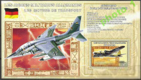 Інші країни Другие страны ^/--/^ Конго 2006 авиация военная Германии Дассау/Дорнье Альфа Джет 1980 транспорт бл. ^_^^^ Конго 2006 авіація військова Німеччини Дассау/Дорньє Альфа Джет 1980 транспорт бл. - фото фото фото