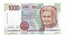 Італія, Ватикан Италия, Ватикан ^/--/^ Италия 1000 лир 3 октября 1990, signatures: Fazio &amp;amp; Speziali ^_^^^ Італія 1000 лір 3 жовтня 1990, signatures: Fazio &amp;amp; Speziali - фото фото фото