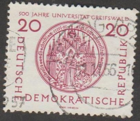 НДР, ФРН ГДР, ФРГ ^/--/^ Германия Німеччина ГДР 1956 университет ^_^^^ Германия ГДР 1956 университет - фото фото фото