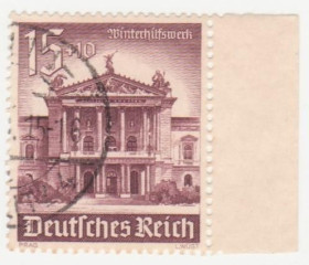 Третій Рейх (-) Третий Рейх (-) ^/--/^ Германия  1940  г. № 749 гашеная ^_^^^ Німеччина 1940 р. No 749 гашена - фото фото фото