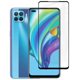 Чохли, бампера Чехлы, бампера ^/--/^ Захисне скло Fiji Premium для Oppo Reno 4 Lite повне проклеювання Anti-Static чорний ^_^^^ Защитное стекло Fiji Premium для Oppo Reno 4 Lite полное проклеивание Anti-Static черный - фото фото фото