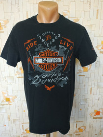 Футболки, майки Футболки, майки ^/--/^ Футболка чорна. Мотофутболка HARLEY DAVIDSON DUBAI p-p М ^_^^^ Футболка черная. Мотофутболка HARLEY DAVIDSON DUBAI p-p М - фото фото фото