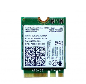 Wi-Fi адаптери Wi-Fi адаптеры ^/--/^ Intel 7260 7260 /--/ NGW WiFi Беспроводная сетевая карта NGFF M.2, 7260 /--/ AC, Bluetooth ^_^^^ Intel 7260 7260 /--/ NGW WiFi Бездротова мережева карта NGFF M.2, 7260 /--/ AC, Bluetooth - фото фото фото