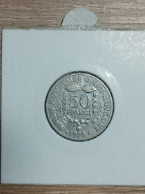 Франки КФА Франки КФА ^/--/^ Західно-Африканські штати  50 франків 1978 ^_^^^ Западно-Африканские штаты 50 франков 1978 - фото фото фото