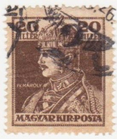 Угорщина Венгрия ^/--/^ Венгрия  1918 г. № 243 гашеная ^_^^^ Угорщина 1918 р. No 243 гашена - фото фото фото