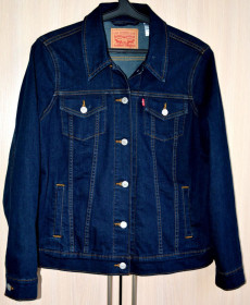 Піджаки Пиджаки ^/--/^ Куртка LEVIS® джинсова жіноча original L нова Y /--/ 16-E /--/ 4-4 ^_^^^ Куртка LEVIS® джинсова женская original L новая Y /--/ 16-E /--/ 4-4 - фото фото фото
