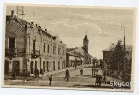 Україна Украина ^/--/^ Поштівка Мукачево, вул. Духновича, 1932 р. ^_^^^ открытка Мукачево, ул. Духновича, 1932 г. - фото фото фото