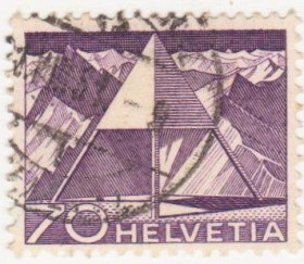 Швейцарія Швейцария ^/--/^ Швейцария 1949  г. № 534 гашеная ^_^^^ Швейцарія 1949 р. No 534 гашена - фото фото фото