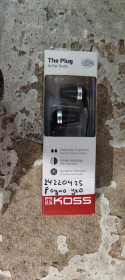 Навушники Наушники ^/--/^ Наушники Koss The Plug Black 196635.101 № 24220425 ^_^^^ Навушники Koss The Plug Black 196635.101 No 24220425 - фото фото фото