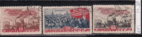 СРСР - СССР - ^/--/^ СССР,1948 г., распродажа коллекции, план послевоенной пятилетки - в четыре года ^_^^^ СРСР, 1948 р., розпродаж колекції, план післявоєнної п'ятирічки - в чотири роки - фото фото фото