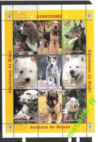 Фауна Фауна ^/--/^ Нигер 1998 г MNH - собаки ^_^^^ Нігер 1998 MNH - собаки - фото фото фото