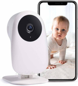 Дитячий спортінвентар Детский спортинвентарь ^/--/^ Видеоняня nooie Baby Monitor WiFi 1080 /--/ P камера с ночным видением ^_^^^ Відеоняняня nooie Baby Monitor WiFi 1080 /--/ P камера з нічним баченням - фото фото фото