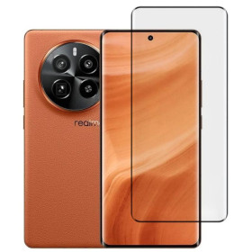 Чохли, бампера Чехлы, бампера ^/--/^ Захисне скло LUX EDGE для Realme GT /--/ 5 Pro повна проклейка із закругленими краями чорний ^_^^^ Защитное стекло LUX EDGE для Realme GT /--/ 5 Pro полная проклейка с закругленными краями черный - фото фото фото