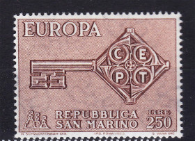 Малі Держави Європи Малые Государства Европы ^/--/^ Сан Марино 1968 г MNH  - - EUROPA CEPT - ^_^^^ Сан Марино 1968 MNH - EUROPA CEPT - фото фото фото
