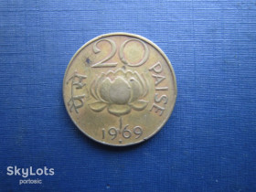 Республіка Корея Республика Корея ^/--/^ Монета 20 пайс Індія 1969 флора лотос ^_^^^ Монета 20 пайс Индия 1969 флора лотос - фото фото фото