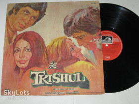 Платівки Пластинки ^/--/^ Пластинка Khayyam, Sahir ‎– Trishul / Three Faces Of Man / Soundtrack, Bollywood  (Индия, His Master&amp;apos;s Voice, ‎1977) ^_^^^ Платівка Khayyam, Sahir – Trishul / Three Faces Of Man / Soundtrack, Bollywood (Індія, His Master&amp;apos;s Voice, 1977) - фото фото фото