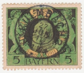 Німецька імперія (-) Германская империя (-) ^/--/^ Германия 1911 г. № 94  гашеная ^_^^^ Німеччина 1911 р. No 94 гашена - фото фото фото