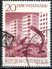 Австрія Австрия ^/--/^ Австрия. Восстановление  (серия) 1965 г. ^_^^^ Австрія. Відновлення (серія) 1965 - фото фото фото