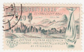 Чехословаччина Чехословакия ^/--/^ Чехословакия 1961 г № 1294 гашеная ^_^^^ Чехословаччина 1961 р. No 1294 гашена - фото фото фото