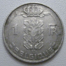 Бельгія Бельгия ^/--/^ Бельгія 1 франк 1969 року Belgique 42605 ^_^^^ Бельгия 1 франк 1969 года Belgique 42605 - фото фото фото