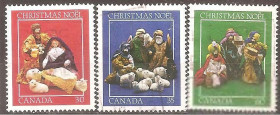 Північна Америка Северная Америка ^/--/^ Канада 1982 Sc.973-975 used ПОЛНАЯ серия ^_^^^ Канада 1982 Sc.973-975 used - фото фото фото