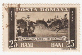 Румунія Румыния ^/--/^ Румыния 1939 г №  576 гашеная ^_^^^ Румунія 1939 р. No 576 гашена - фото фото фото