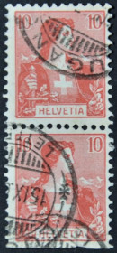 Інше Другое ^/--/^ Швейцария Стандарт Гельвеция Сцепка 1909 ^_^^^ Швейцарія Стандарт Гельвеція Зчіпка 1909 - фото фото фото