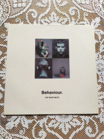 Платівки Пластинки ^/--/^ Конверт без пластинки Pet Shop Boys - Behaviour ламінат ^_^^^ Конверт без пластинки Pet Shop Boys - Behaviour ламинат - фото фото фото