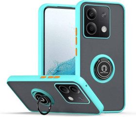 Чохли, бампера Чехлы, бампера ^/--/^ Чохол Fiji Colorframe для Xiaomi Redmi Note 13 5 /--/ G матовий бампер з кільцем підставкою Turquoise ^_^^^ Чехол Fiji Colorframe для Xiaomi Redmi Note 13 5 /--/ G матовый бампер с кольцом подставкой Turquoise - фото фото фото