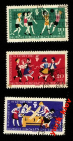 НДР, ФРН ГДР, ФРГ ^/--/^ ГДР 1961 /--/ г.№ 569-570 серия .гашеная ^_^^^ НДР 1961 /--/ р.No 569-570 серія .гашена - фото фото фото