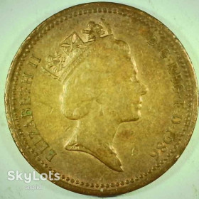 Єлизавета II (після ) Елизавета II (после ) ^/--/^ Великобритания 1 пенни, 1986 №226 ^_^^^ Велика Британія 1 пенні, 1986 No 226 - фото фото фото