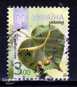 Після  року После  года ^/--/^ YY 2012 р. 8-й стандарт Липа серцелиста  (3,00), мікрошрифт 2016-ІІ,  гашена ^_^^^ 2012 г. 8-й стандарт Липа сердцелиста (3,00), микрошрифт 2016-II, гашена - фото фото фото
